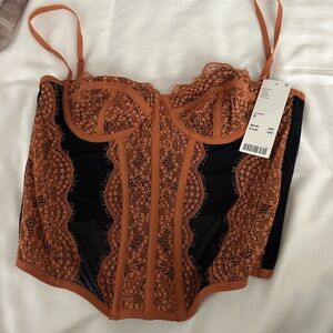 Urban outfitters corset top